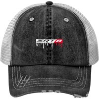 Srt 8 Dripping Print Trucker Hats
