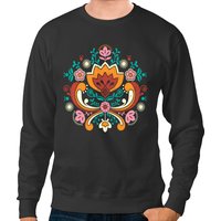 Rosemaling Bunad Norwegian Costume Folk Art Pullover Sweatshirts
