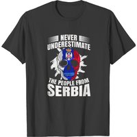 Serbia Belgrade Coat Of Arbia Srbija Jugo Gift T-shirt