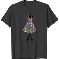 Chromatic Mosaic 1950s Vintage Dress T-shirt