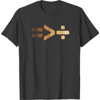 Equality Is Greater Than Division Black History Blm Melanin T-shirts