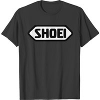 Black Shoei Helmet Logo T-shirts