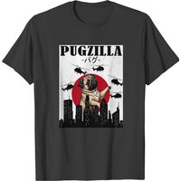 Pug Funny Pug Owner Pugzilla Dog Lover Funny T T-shirts