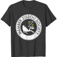 Member Zissou Society White Fitted T-shirts