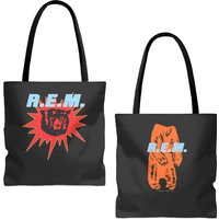 Monster R.e.m. Tour 1994 Tote Bags (aop), Rem Band Monster Tote Bags (aop)