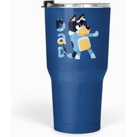 30 Oz Bluey Dad Tumblers For Father's Day
