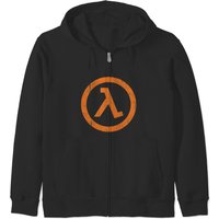 Half Life Lambda Symbol Zip Hoodies