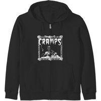 The Cramps Zip Hoodies Vintage, The Cramps Zip Hoodies