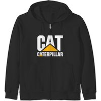 Cat-caterpillar-logo Zip Hoodies