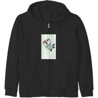 Fancy Oshawott Zip Hoodies