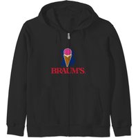 Braum's Ice Cream Food Drink Restaurant Zip Hoodies