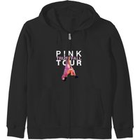 Pink Trust Fall Tour Zip Hoodie