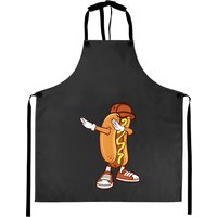 Funny Hot Dog Cute Dab Dancing Hot Dog Fast Food Aprons