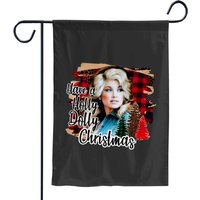 Dolly Parton Christmas Gift For Fans Unisex All Size Garden Flags
