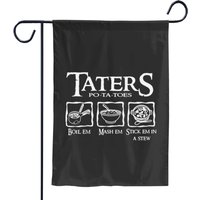 The Lord Of The Rings Taters Potatoes Recipe Garden Flags