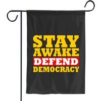 Defend Democracy Garden Flags