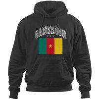 Cameroon Patriotic Throwback Flag Souvenir Gifts Hoodies