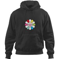 Takashi Murakami Pattern, Takashi Murakami Flower, Takashi Murakami Head Flowers Hoodies