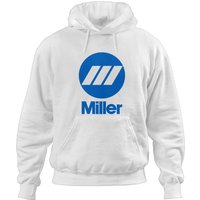 Millerr Welding Equipment Blue Logo Hoodies