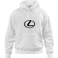 Lexuss Black Logo Hoodies