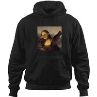 Mona Lisa Polka Dot Hoodies