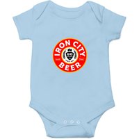 Iron City Logo Dog Spiced Onesies