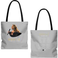 Adele World Tour 2023-2024 Vintage Tote Bags