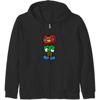 Radio Head Design Zip Hoodies