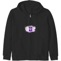 Spring Hill College Rustic Watercolor Logo Zip Hoodies