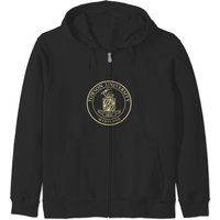 Towson University Design Logo Art Zip Hoodies