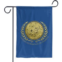 United Federation Of Planets - Nasa Space - Garden Flags