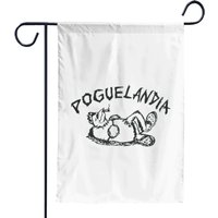 Poguelandia Flag Active Garden Flags