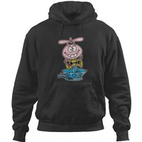 Tribute To Jay Ward 70s Quisp Cereal Mascot Character And His Flying Saucer Hoodies