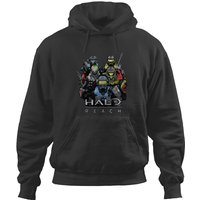 Vintage Halo Reach Spartan Noble Six Graphic Hoodies