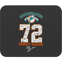Miami Dolphin Undefeated 72 Perfect Season Mouse Pads