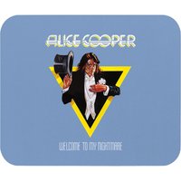 Alice Cooper Welcome To My Nightmare Yellow Triangle Mouse Pads