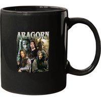 Aragorn Mugs Vintage 90s Grapic Viggo Mortensen Mugs