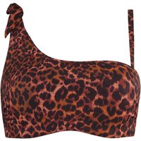 Marlies Dekkers Jungle Diva Brown And Dark Orange Strapless Bikini Top Maat: 75F | Bikini's Outlet | Dames | Bruin