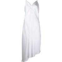 AllSaints Alexia Dress Oyster White Maat: 38 | Midi Jurken Outlet | Dames | Wit