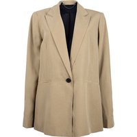 AllSaints Yolanda Lyn Blazer Light Khaki Brown Maat: 44 | Blazers Outlet | Dames | Bruin