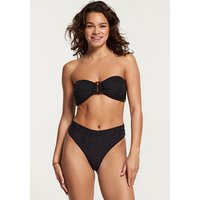Shiwi Zoe Bikini Set Bermuda Tiger Structure Black Maat: 36 | Bikini's Outlet | Dames | Zwart