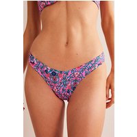 Boden Curved-top Bikini Bottoms Festival Pink, Vine Terrace Maat: 6 | Bikini's Outlet | Dames | Roze