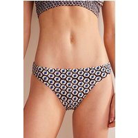 Boden Classic Bikini Bottoms Dark Burgundy, Reverie Maat: 8 | Bikini's Outlet | Dames | Wit