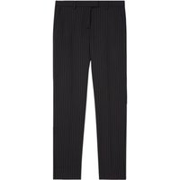 The Kooples Suit Trousers With Pipping Black Grey Maat: 34 | Pantalons Outlet | Dames | Zwart