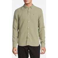 AllSaints Laguna Ls Shirt Herb Green Maat: XXL | Casual Overhemden Outlet | Heren | Ecru