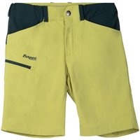 Bergans of Norway Utne V3 Youth Shorts Green Oasis/dark Forest Frost Maat: 164 | Broeken Outlet | Unisex | Geel
