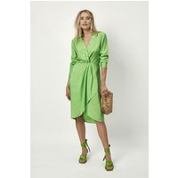 Dante6 Suka Midi Dress Green Flare Maat: 36 | Blousejurken Outlet | Dames | Groen