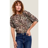 Summum Woman Top Allover Print Black Maat: 34 | Blouses Outlet | Dames | Zwart