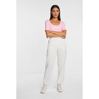 Rich & Royal Cargo Pants Pearl White Maat: XS | Cargobroeken Outlet | Dames | Wit