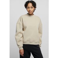 Urban Classics Ladies Oversized Organic Crewneck Wetsand Maat: XS | Sweaters Outlet | Dames | Beige